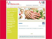 Tablet Screenshot of millanus.com